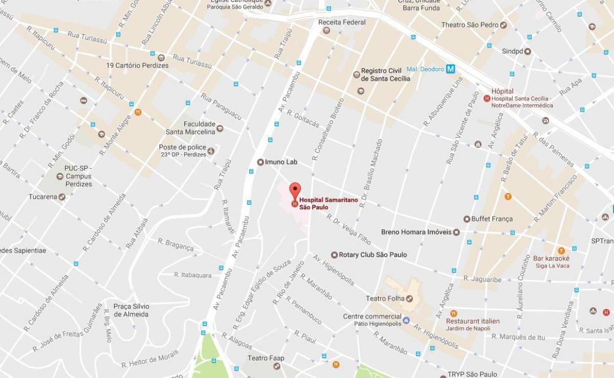 São Paulo lopital kat jeyografik