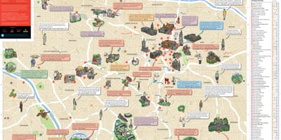 Sao Paulo brezil kat jeyografik la touris 