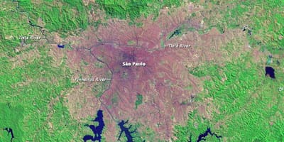 São Paulo kat topografik